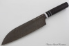 Набор из 5-ти ножей серии "Samurai" сталь Дамаск. Рукоять дерево Венге.