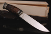 Нож "Засапожный" сталь Bohler k 340. Рукоять карельская береза.